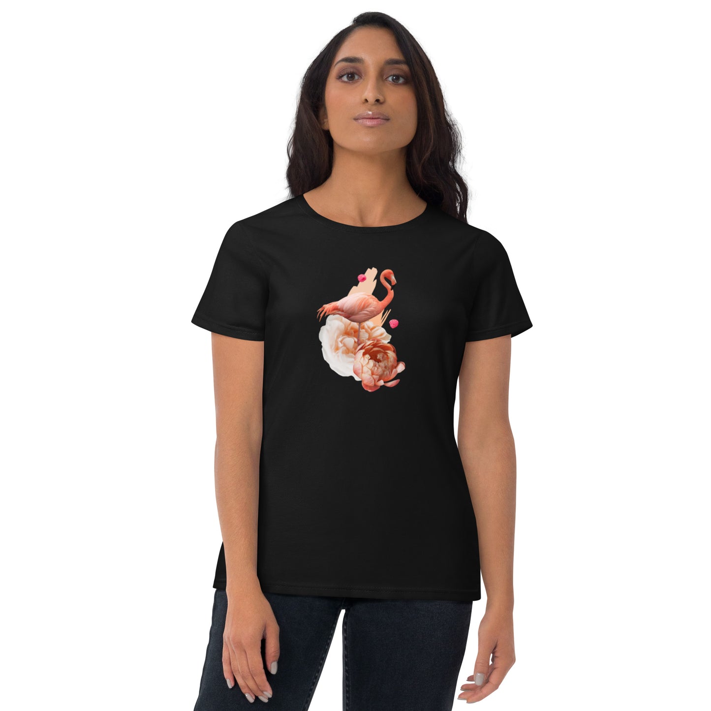 Rose Flamingo Women's short sleeve t-shirt