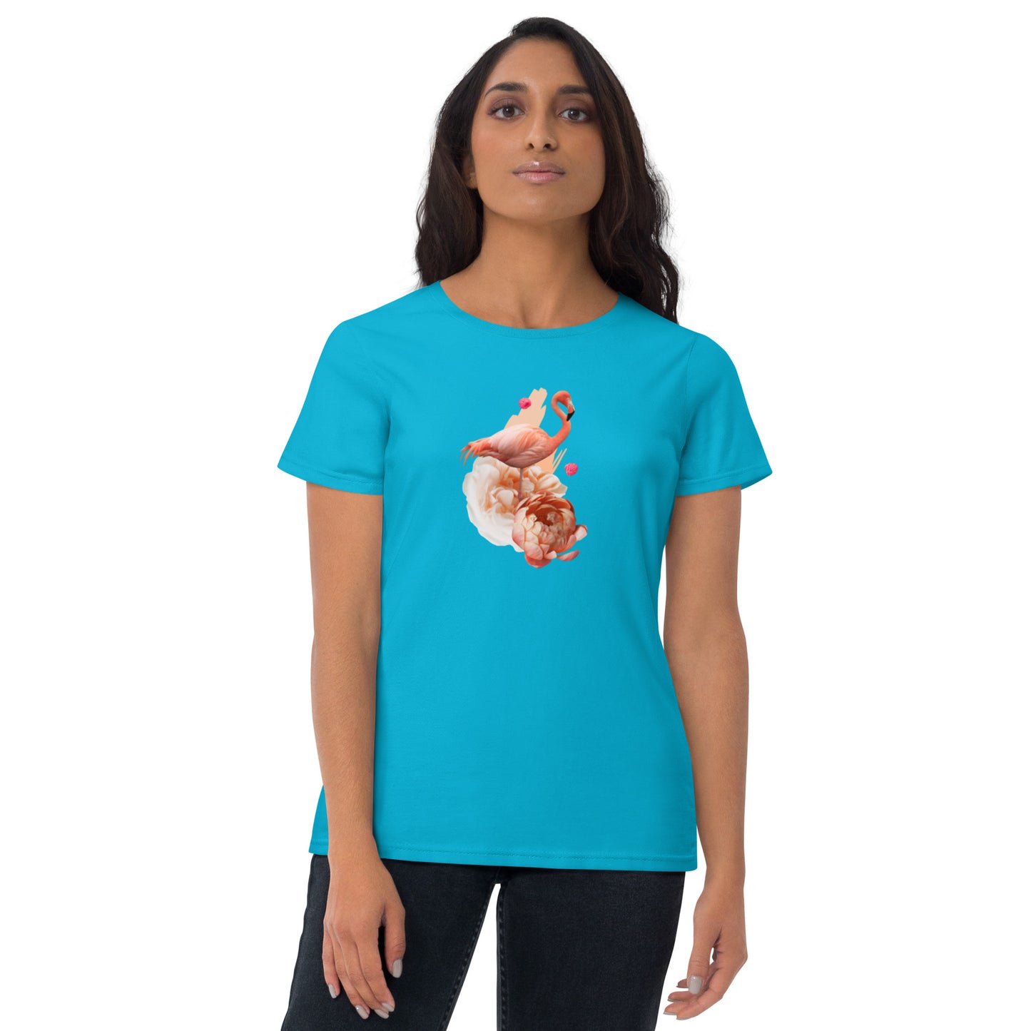 Rose Flamingo Women's short sleeve t-shirt