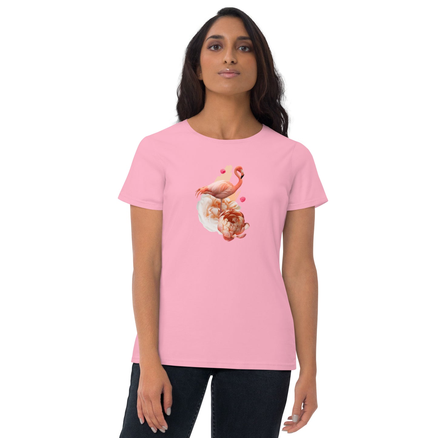 Rose Flamingo Women's short sleeve t-shirt